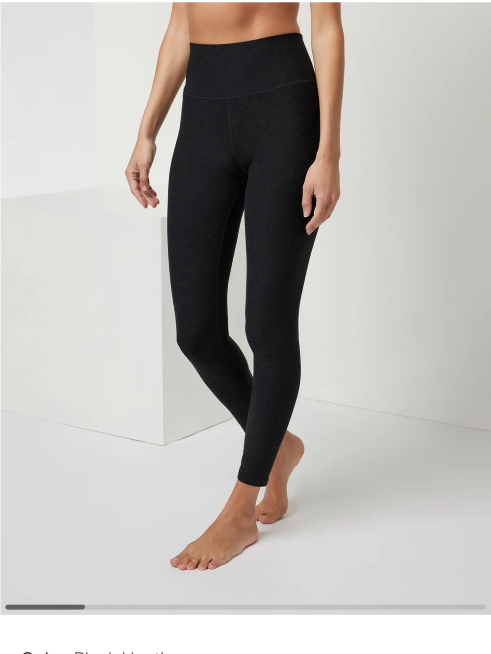 Vuori Clean Elevation Legging Black Heather Size [SIZE]